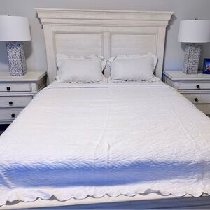 Egyptian cotton bed cover & pillowcases / Queen